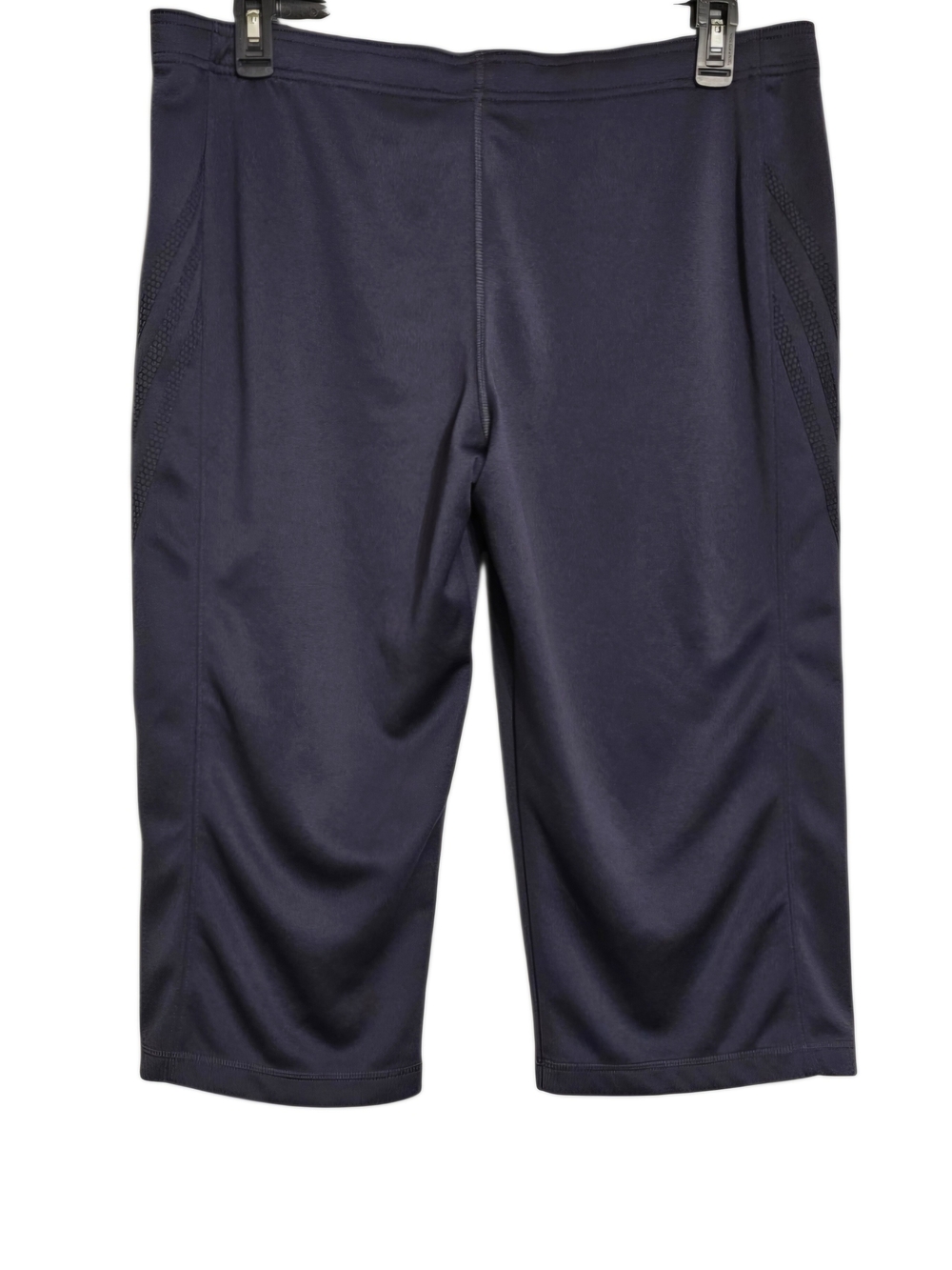 Adidas Women's Charcoal Grey Athletic Capris - Picture 3 of 6